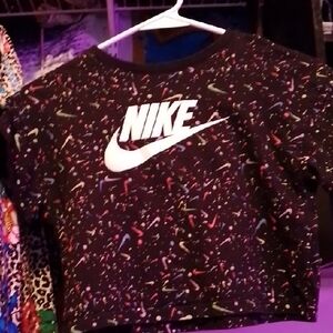 Nike Girls Swoosh Pop Boxy Tee